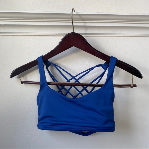 lululemon athletica Tops - Lululemon Free To Be Bra (Wild) Lakeside Blue